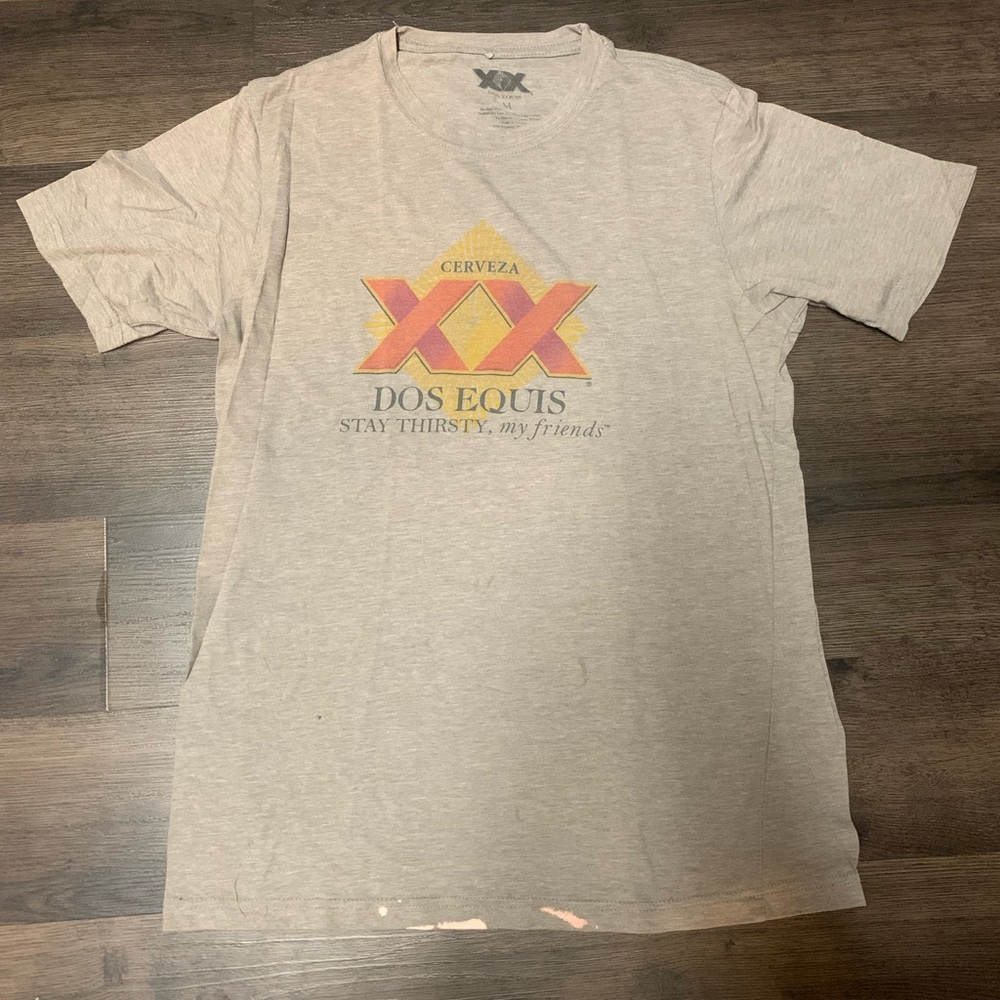 Dos Equis Brownish Gray Smedium Tee